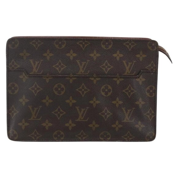 LOUIS VUITTON Monogram Pochette Homme Clutch Bag M51795 LV Auth 155907 - Picture 2 of 16